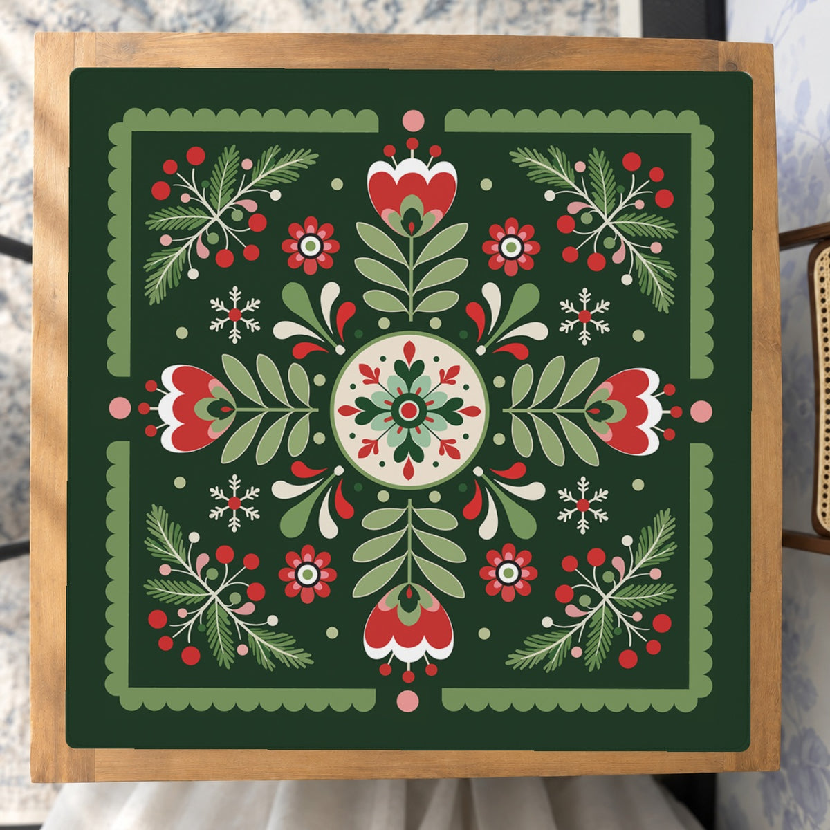 Wintergreen Whimsy — Studio Overhead [studio-overhead-square]