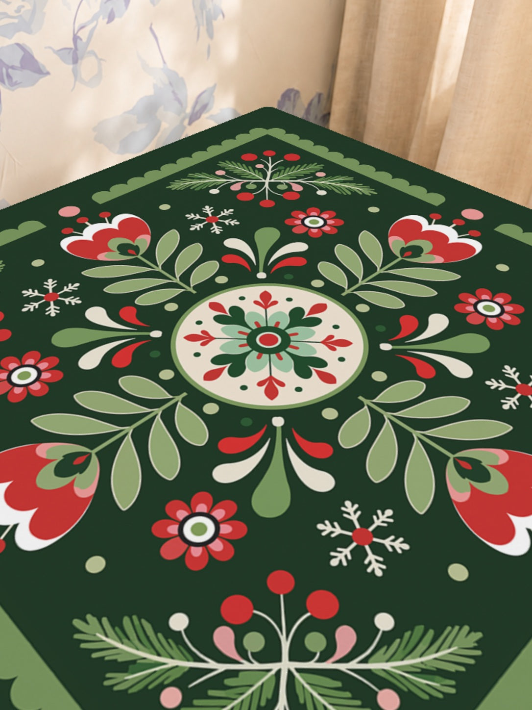 Wintergreen Whimsy — Sunlit Close-up [sunlit-closeup-square]